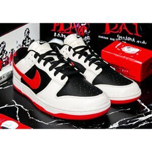 Nike Dunk Low White Black Red - FD9762-061 Size 10
